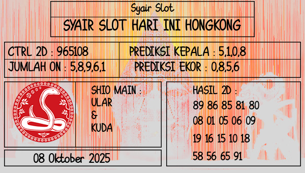 Prediksi Hongkong