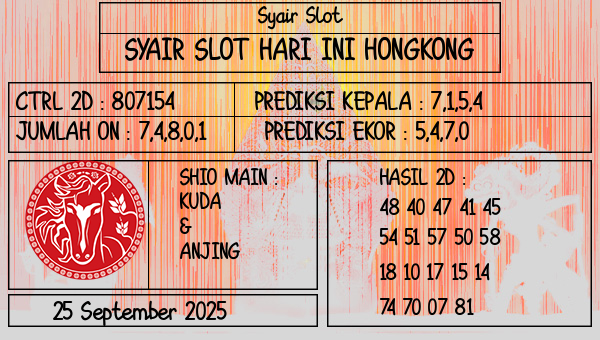 Prediksi Hongkong