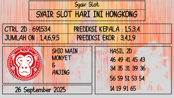 Prediksi Hongkong