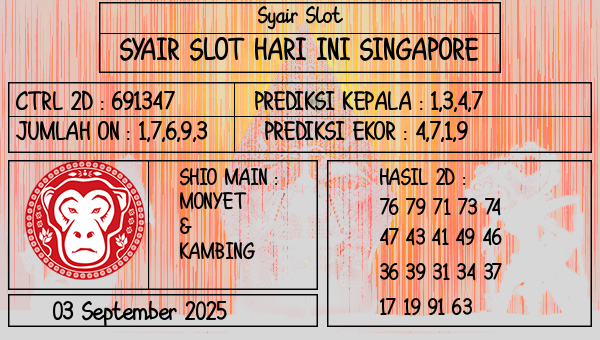 Prediksi Singapore