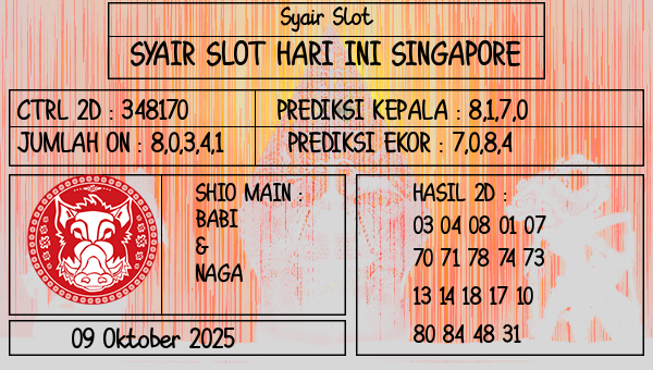 Prediksi Singapore