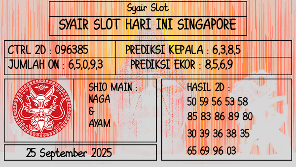 Prediksi Singapore