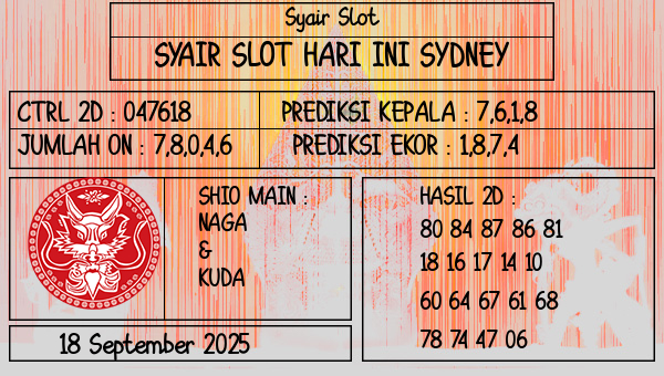 Prediksi Sydney