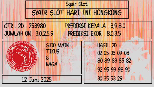Prediksi Hongkong