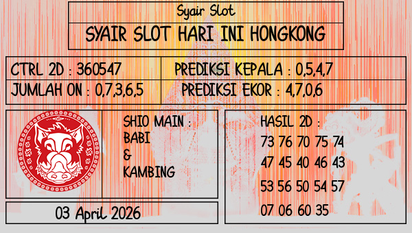Prediksi Hongkong