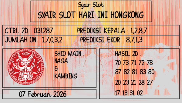 Prediksi Hongkong