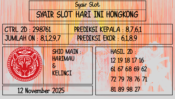 Prediksi Hongkong