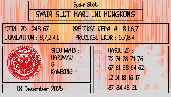 Prediksi Hongkong