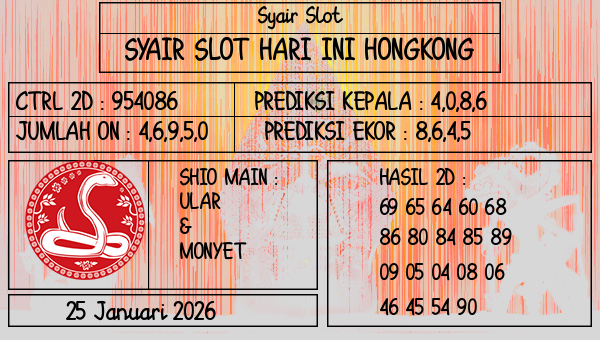 Prediksi Hongkong