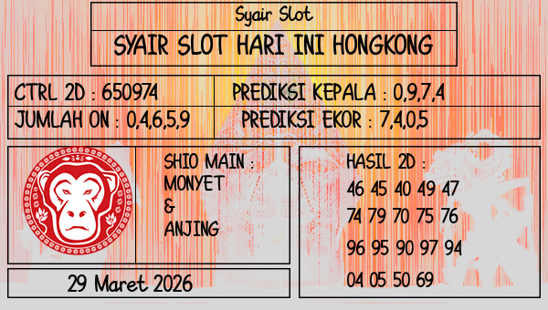 Prediksi Hongkong