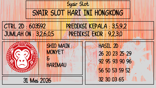 Prediksi Hongkong