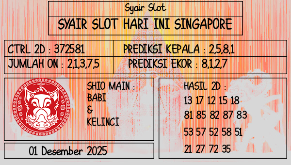 Prediksi Singapore