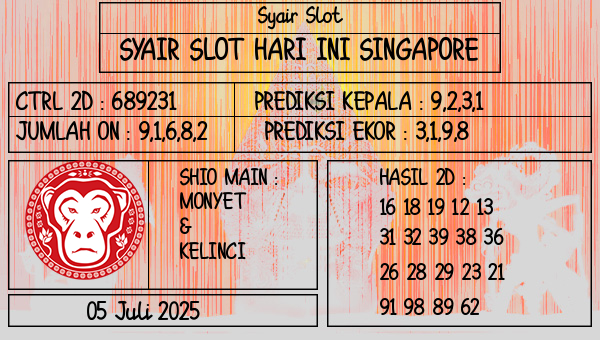 Prediksi Singapore