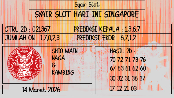 Prediksi Singapore