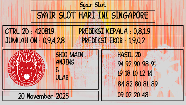 Prediksi Singapore