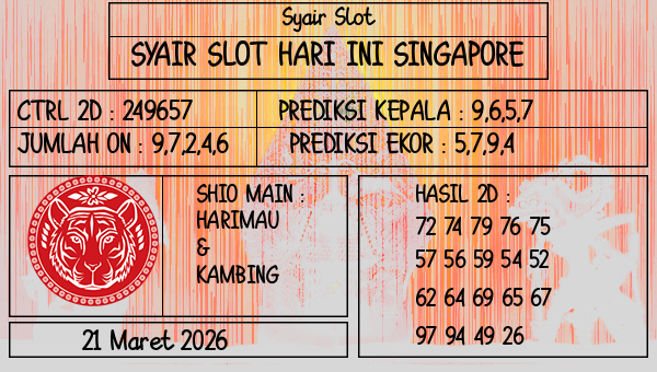Prediksi Singapore