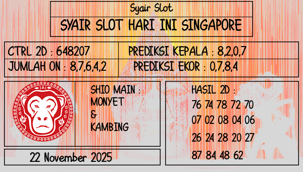 Prediksi Singapore