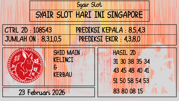 Prediksi Singapore