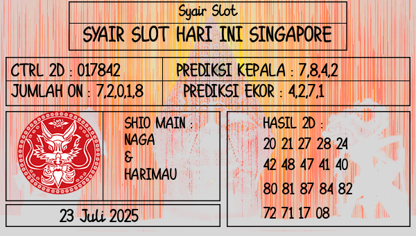 Prediksi Singapore