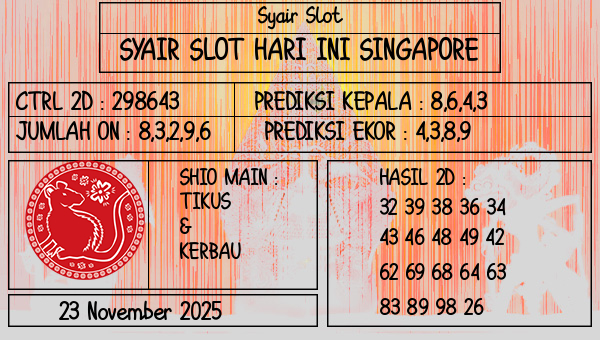 Prediksi Singapore