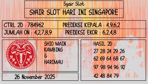 Prediksi Singapore