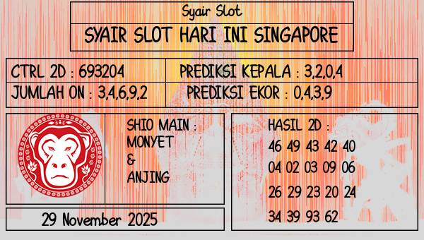 Prediksi Singapore