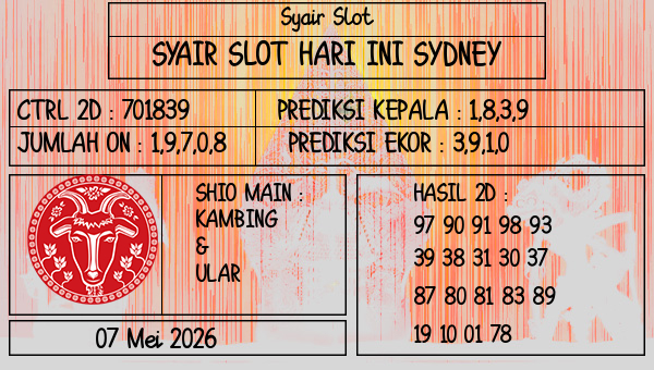 Prediksi Sydney
